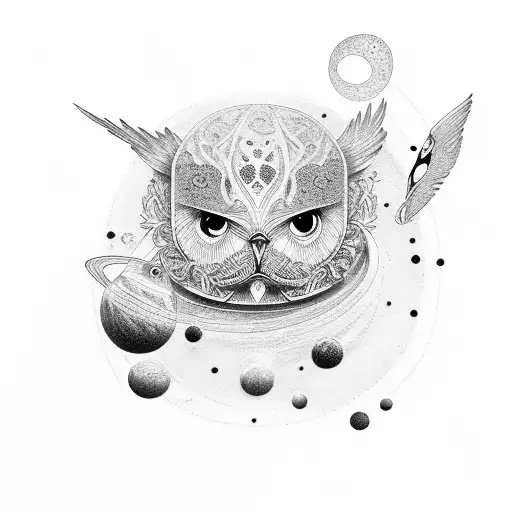 Spaced Out Line Birds