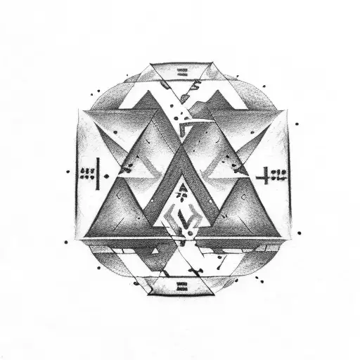 Nordic Runes Forearm Atreus Minimalistic