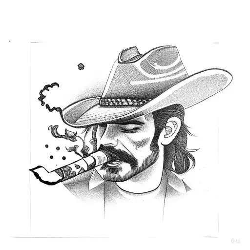 Smoking Cowboy