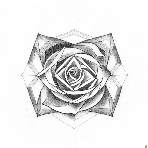 Black Rose Triangle