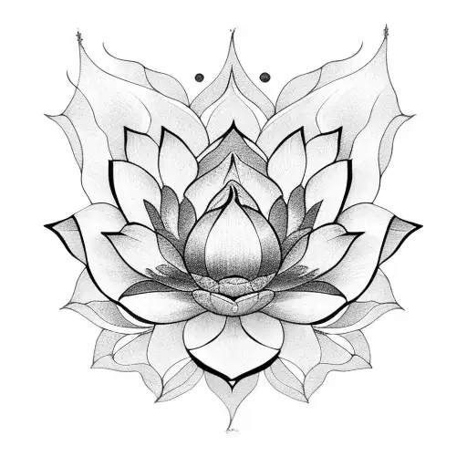 Lotus Flower Sak Yant