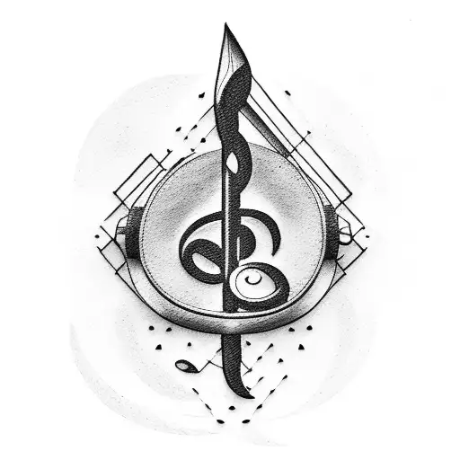 Plane And Music Note