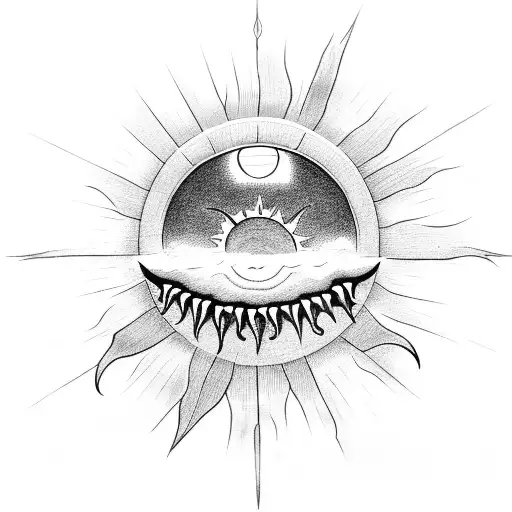 Sun With Fangs