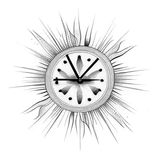 Sun And Clocks