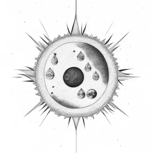 Minimal Natural Sun Moon Stars