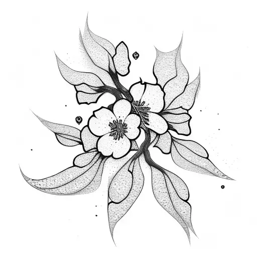 Cherry Blossom With Filipino Sun