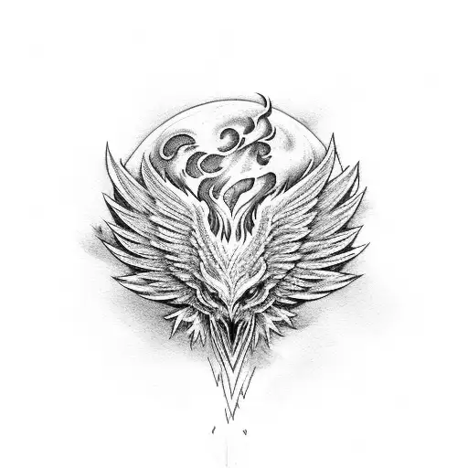 Phoenix Rising In The Ashes