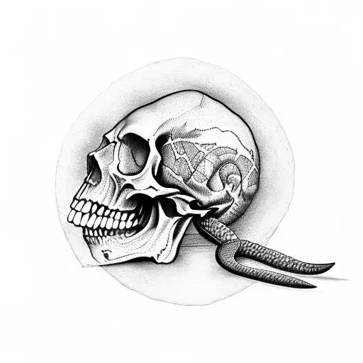 Skull Knife Snake
