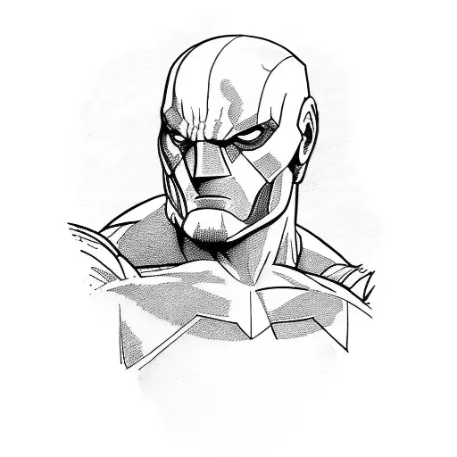 Marvel And Dc Villains Whole Arm