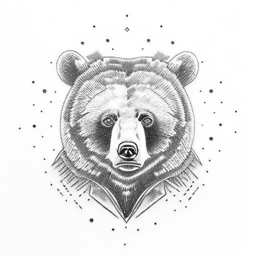 Bear Smoking A Joint