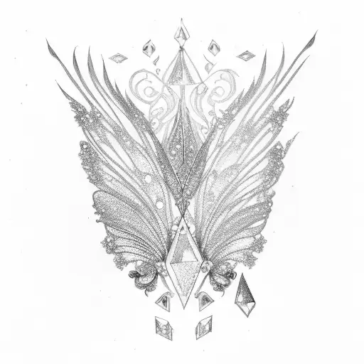 Fairy Wing With Crystal