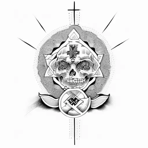 Chicano Religious Cross