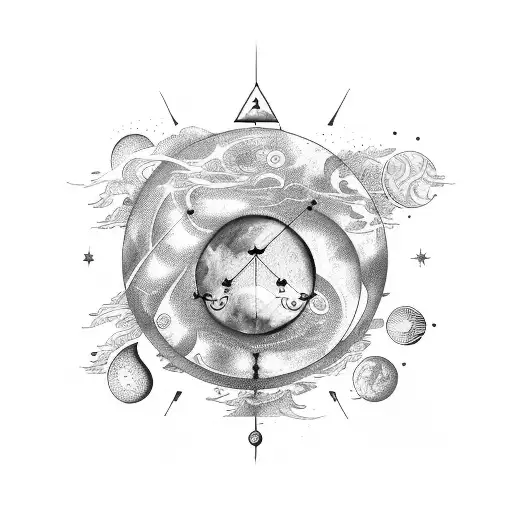 A Moon With Astrological Inlfuences Also With Influences From Music