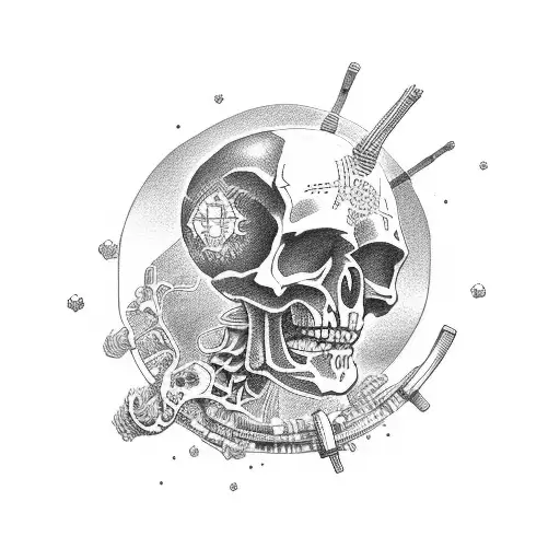 Skeleton Space Cowboy