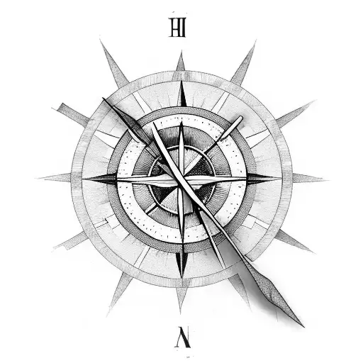 Half Clock Half Compass