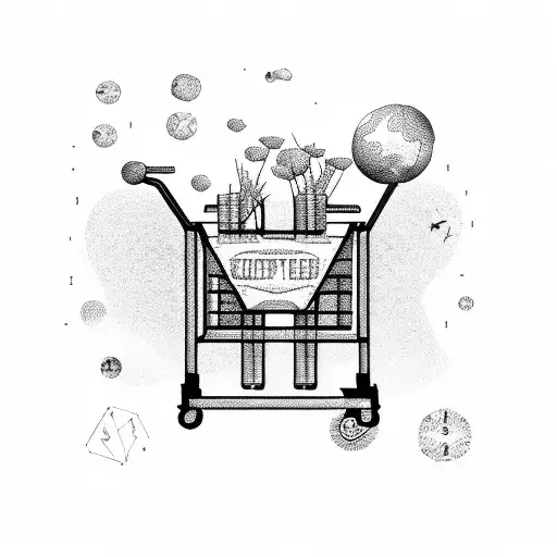 Shopping Cart With Coordinates