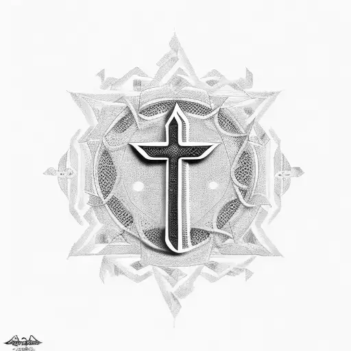 Arabic Name With Cross