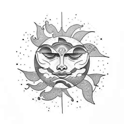 Matching Sun And Moon