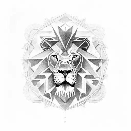 A Sheet Of Scripture From The Bible Forming The Shape Of A Lion's Face