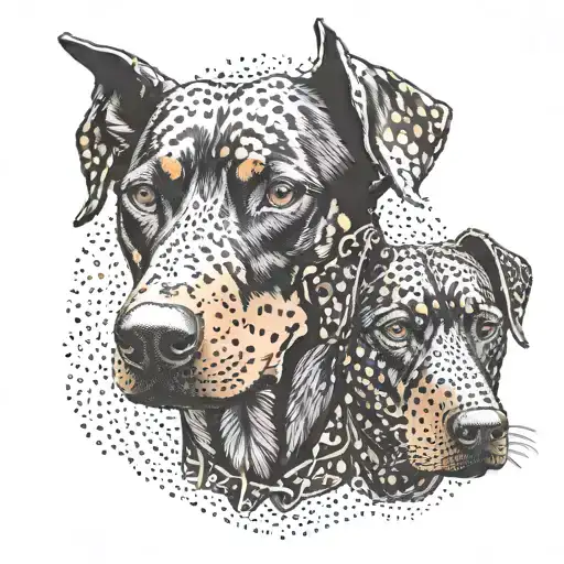 Dobermann See No Evil Speak No Evil