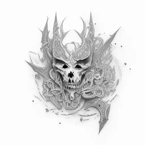 Guitar Neck Ripping Thorugh Skin