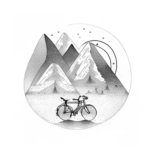 Road Bicycles And Mountain
