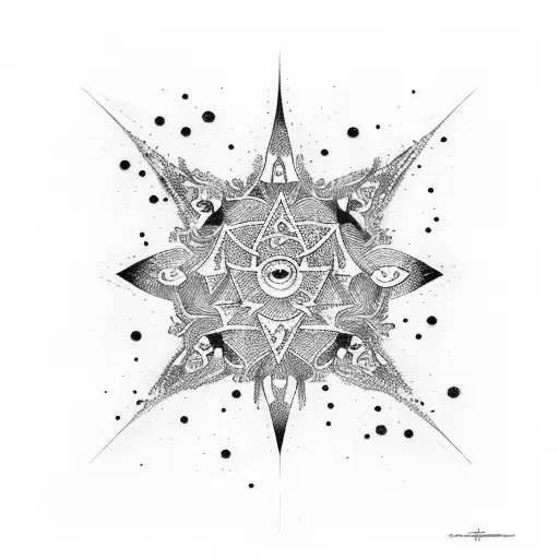 Katana Made Out Of Galaxy Stars