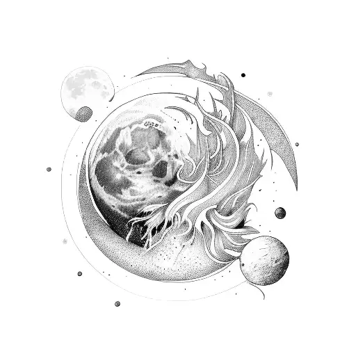 Moon Fases With Sagitarium