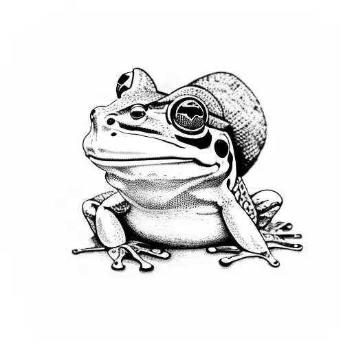 Frog With Hat