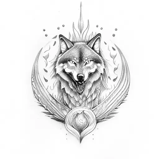 Mermaid Wolf Head Trident