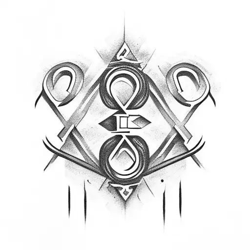 20 Till I Die With A Tribal Font Lettering