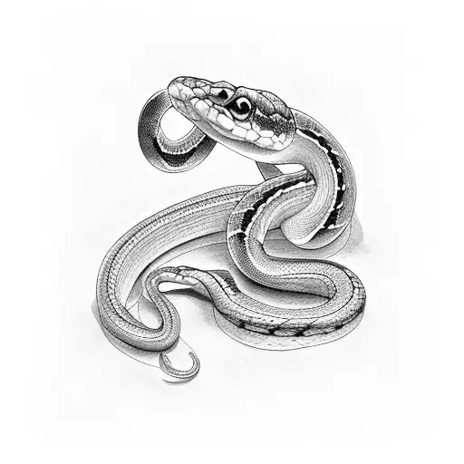 Purple Diamond Snake