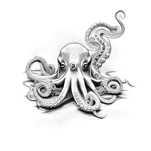 Create Me A Tattoo Of An Octopus