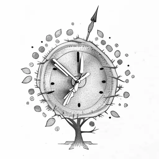 Clock In A Tree
