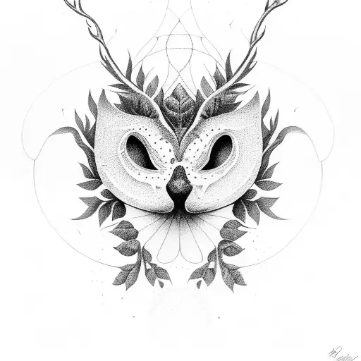 An Intricately Designed Printer With Nature Elements Incorporated