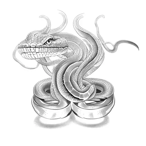 Snake With A Boxe Gloves