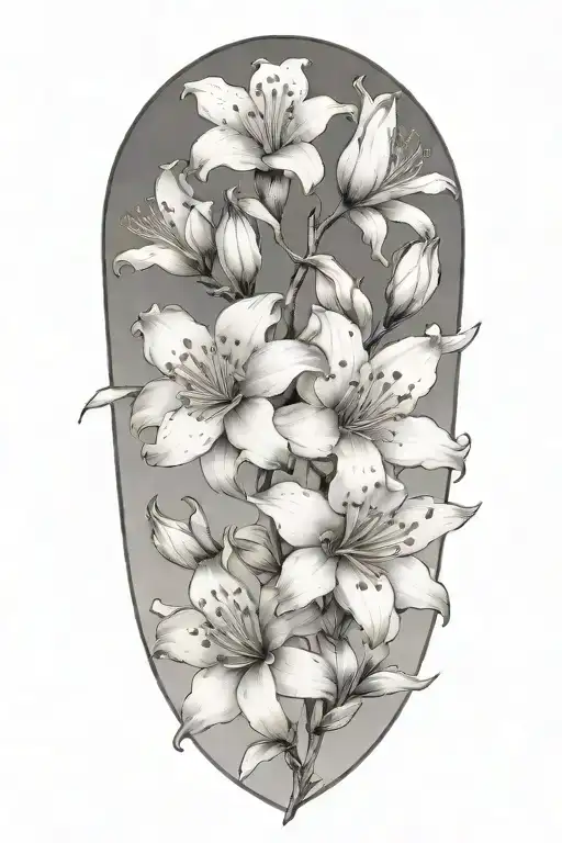 Azaleas With Thick Shading