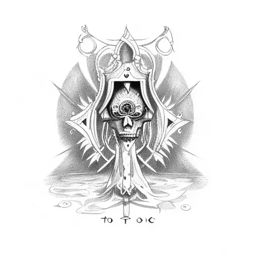 Memento Mori Tarot Card