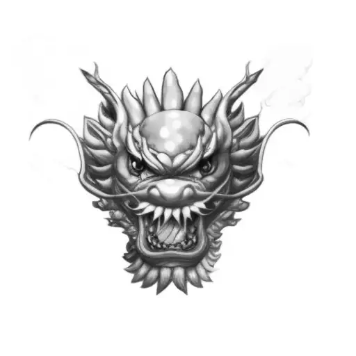 Chinese Dragon Head