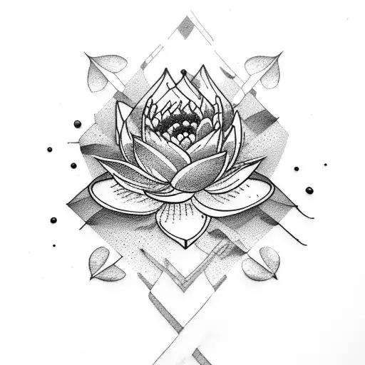 Anchor And Water Lily