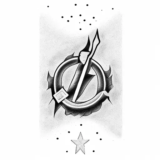 A Tattoo Of Nacho Libre Grilling Texas Bbq