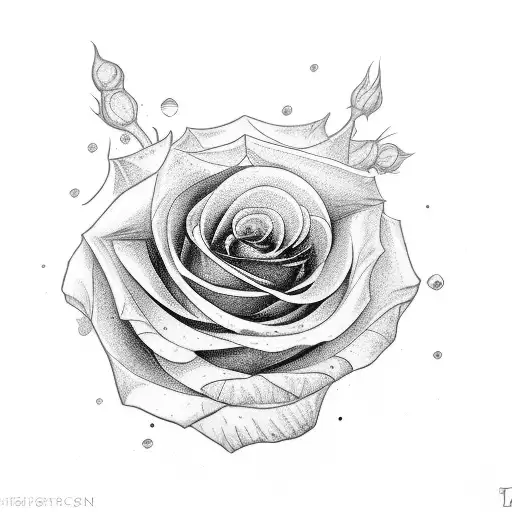 The Word Cianan Underlined With Rose