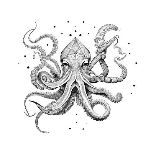 Sagittarius With Octopus