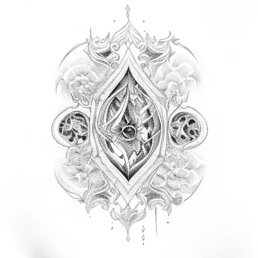 Lower Back For Women Gothic Style 15Cm X 3Cm