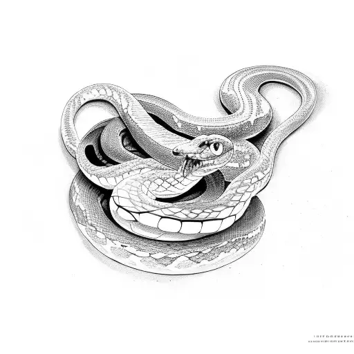 Snake Eatting Its Own Tail