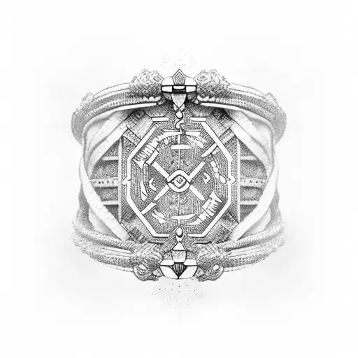 Cyber Runic Bracelet