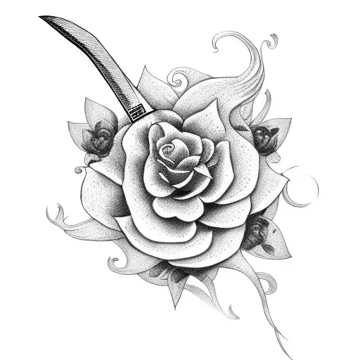 A Sword And A Flower