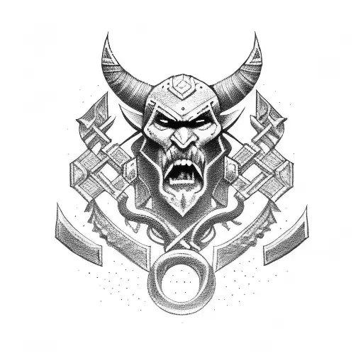 Nordic Runes Warrior