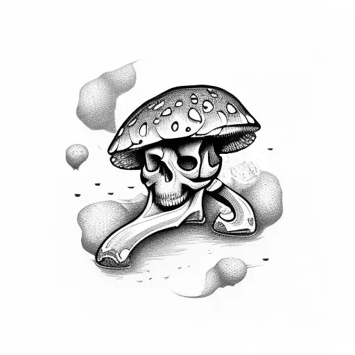 Skull Mushroom