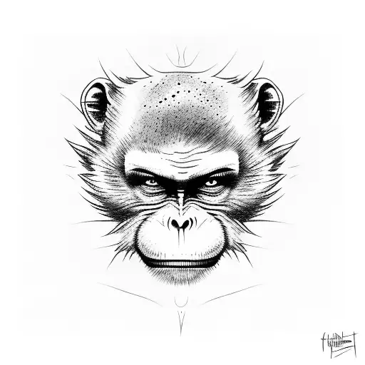 Monkey Face Lightning Shooting Out